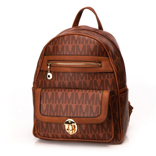 BACKPACK-M10808-BROWN - Click Image to Close