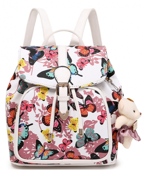 BACKPACK-8872-2 WHITE - Click Image to Close