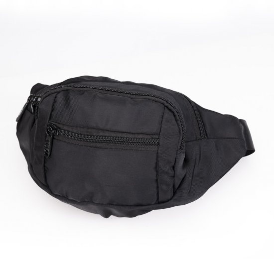 WAIST-BAG-F112-BLACK - Click Image to Close