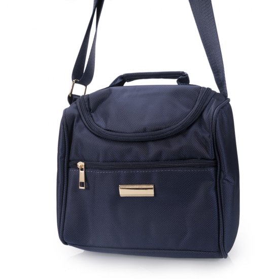 LUNCH BAG INSULATED-S-197-NAVY - Click Image to Close